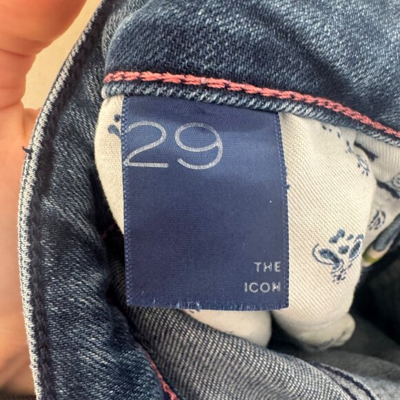 Pilcro Dark Blue Flare Jeans - Picture 6 of 13